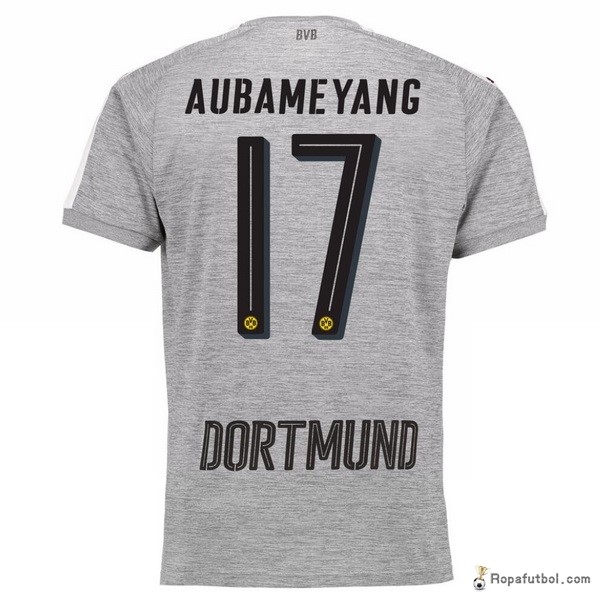 Camiseta Borussia Dortmund Replica Tercera Ropa Aubameyang 2017/18